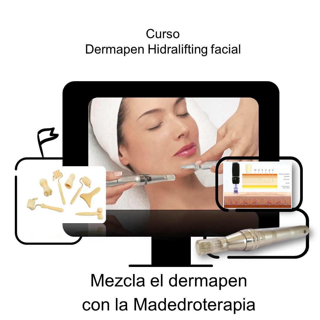 Dermapen-Hidralifting facial con maderas